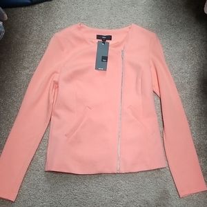 New-Orange/ peach jacket/blazer